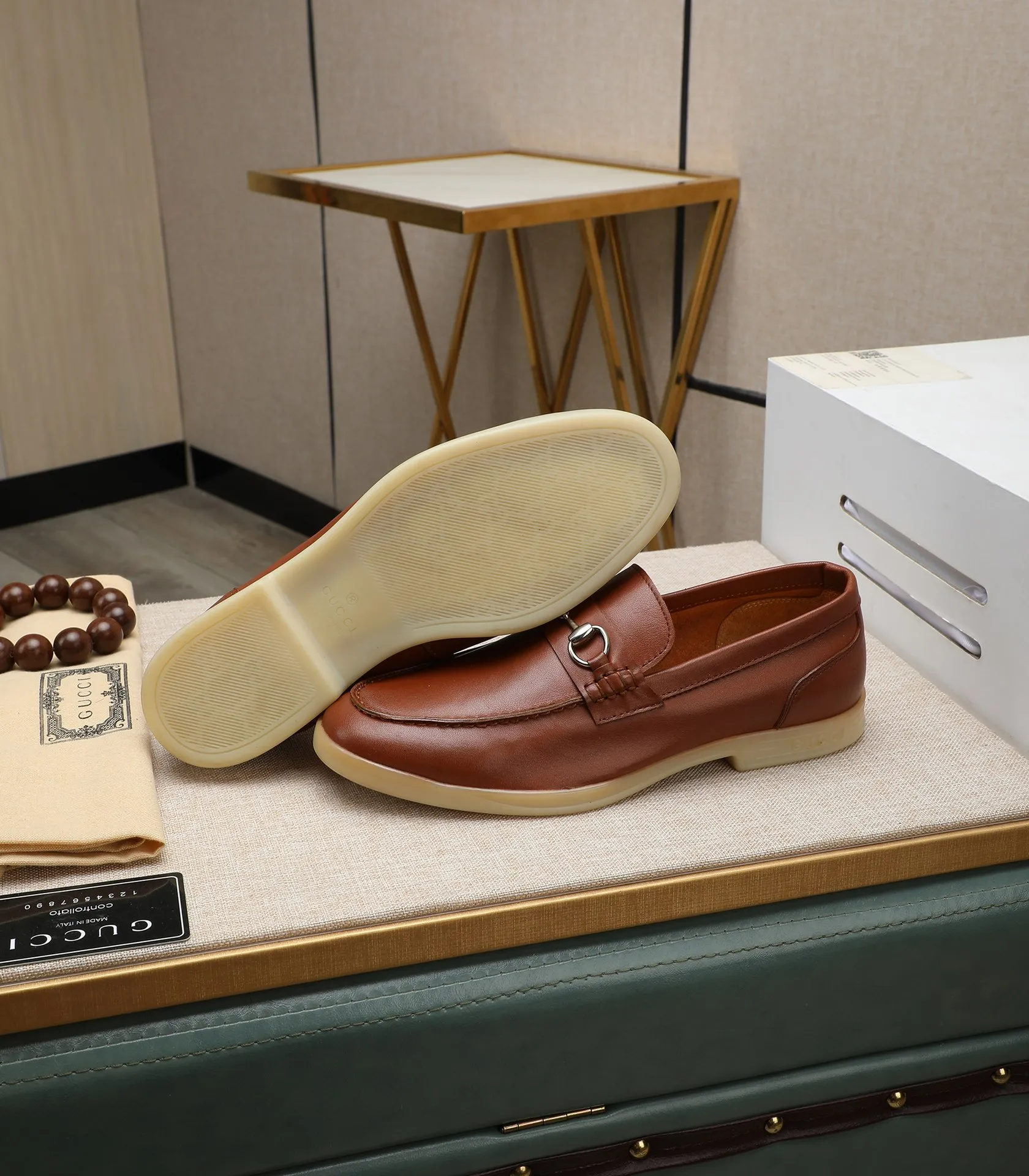 Men's shoes 💰520 📛📛Original (water-dyed cow lining) GUCCI official website formal shoes🌀 Italian 🇮🇹Imported cowhide➕Top imported water-dyed cowhide lining💋Finely handmade Original bottom, the real thing looks better when photographed in person Standard size 38-44